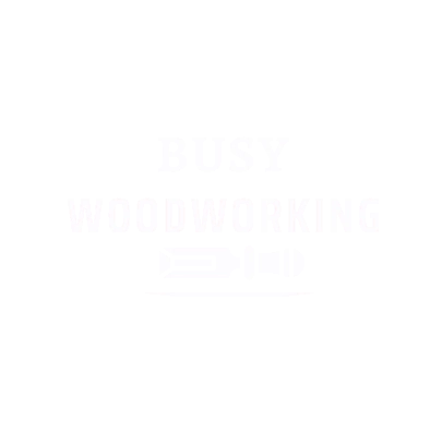 busy woodworking logo