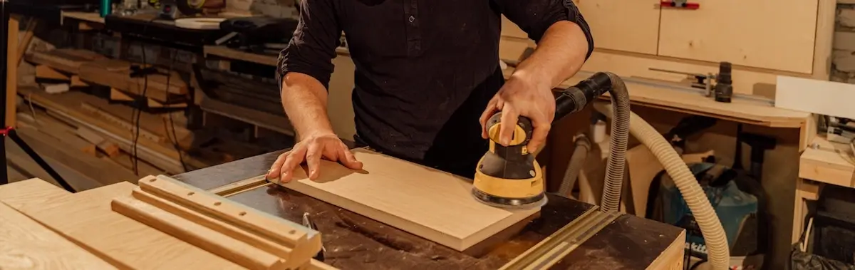 Sanding techniques in woodworking for beginners