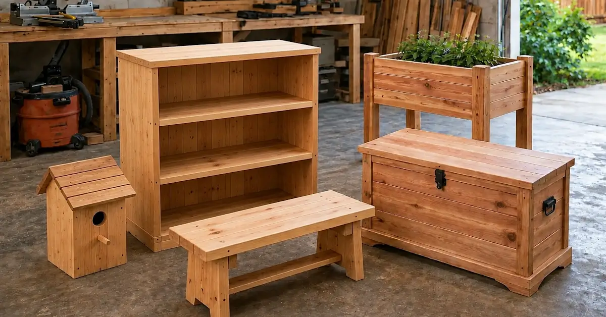 A collection of practical handmade woodworking projects