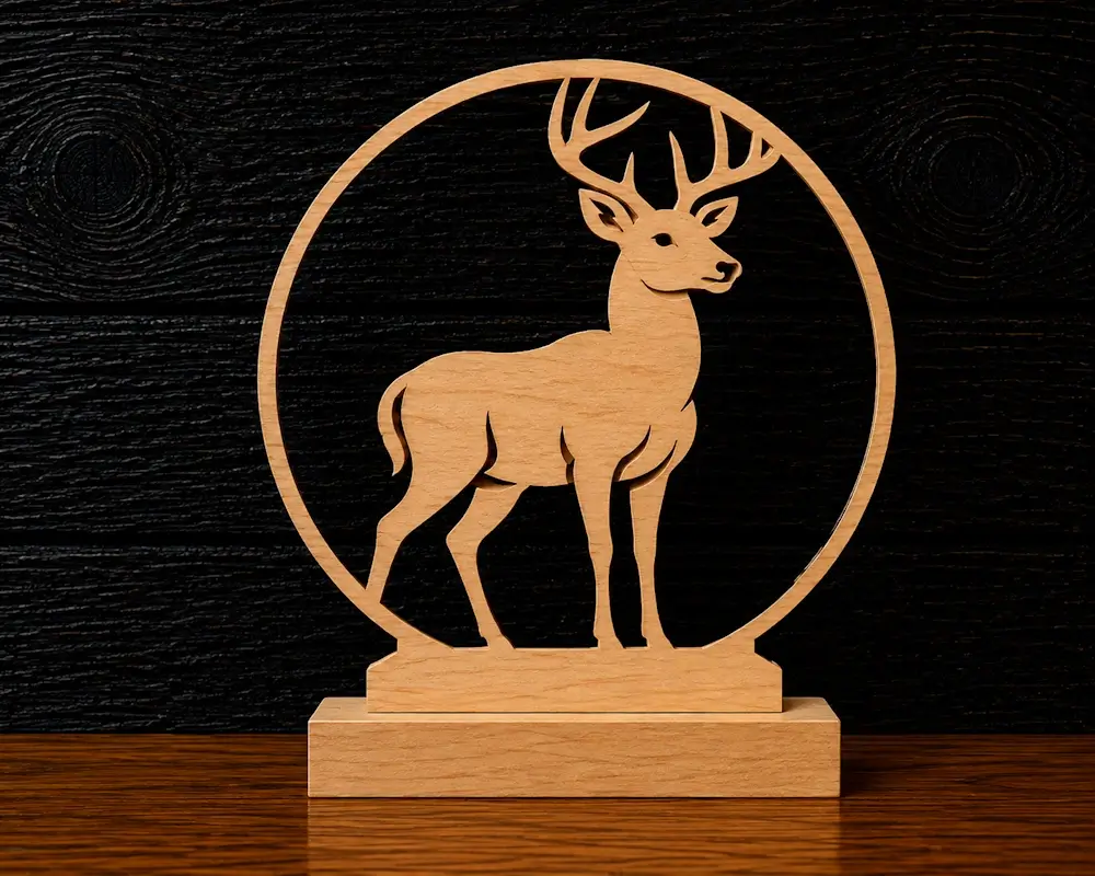 Buck scroll saw pattern preview