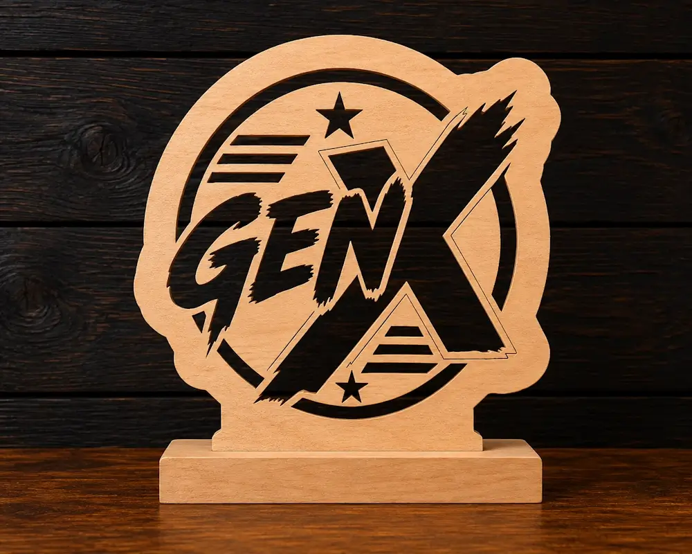 Gen X scroll saw pattern preview